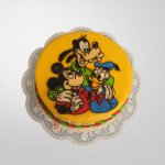 Goofy,Mickey,Kačer